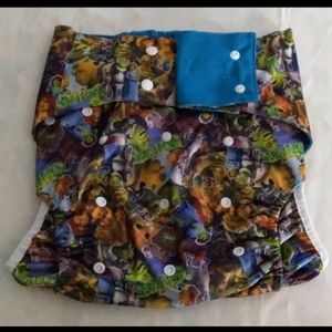 ABDL Shrek reusable Adult Incontinence Diaper